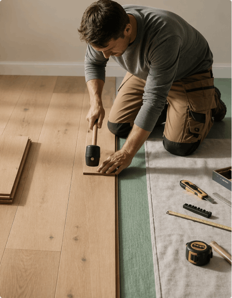 Instalación de pisos de madera: pasos técnicos y mejores prácticas